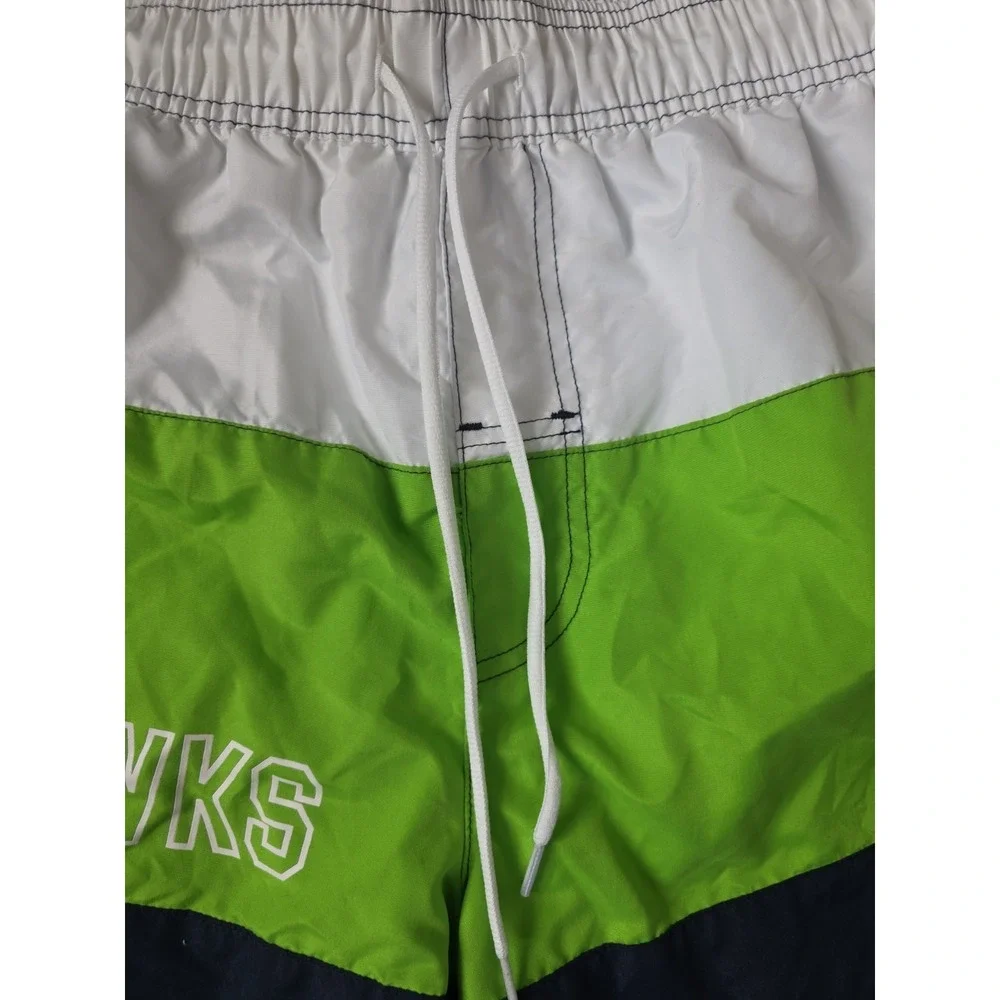Seattle Seahawks NFL Team Apparel Extra Large Board Shorts XL Swim Trunks Men